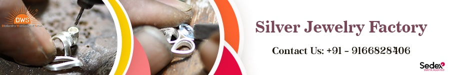 Silver Jewelry Factory in India